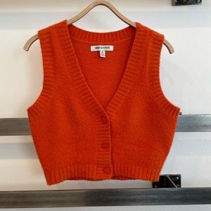 Urban Outfitters Cropped Sweater Vest